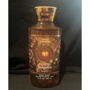 NEW Glazed Pumpkin 10oz Body Wash Bath & Body Works